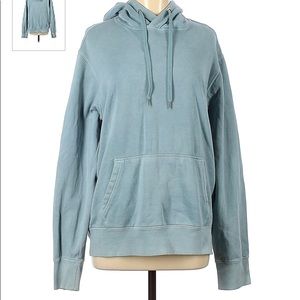 American Eagle Blue Women’s Hooded Sweatshirt Size Medium